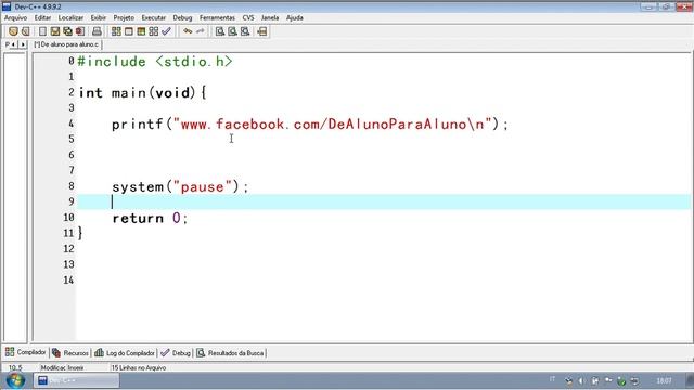 Programar em C - Função system("pause") - Aula 56 смотреть онлайн