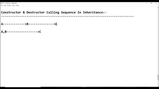 Constructor,Destructor Calling Sequence Inheritance||Lecture-09||By Sarvesh Sir||IICS College||C++ смотреть онлайн