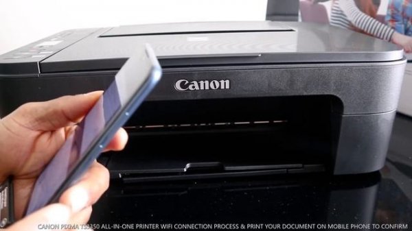 CANON PIXMA TS3350  PRINTER WIFI CONNECTION PROCESS & PRINT YOUR DOCUMENT ON MOBILE PHONE