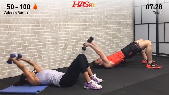 15 Min Chest Workout At Home - Chest Workouts With Dumbbells - Pectoral Exercises For Men & Women