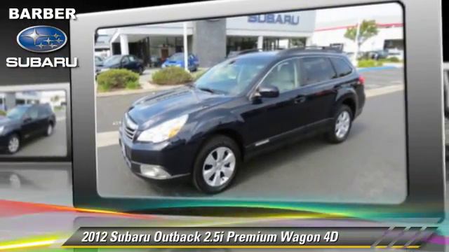 2012 Subaru Outback 2.5i Premium Wagon - Ventura смотреть онлайн