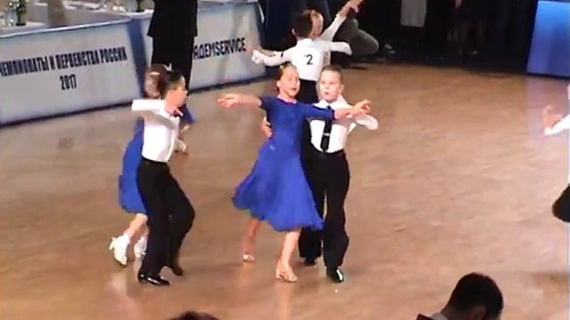 Vladimir Vyrleev & Mariya Proshletsova, Samba, 1/2 Juvenile II Combi, Russian Championships - 2017 смотреть онлайн