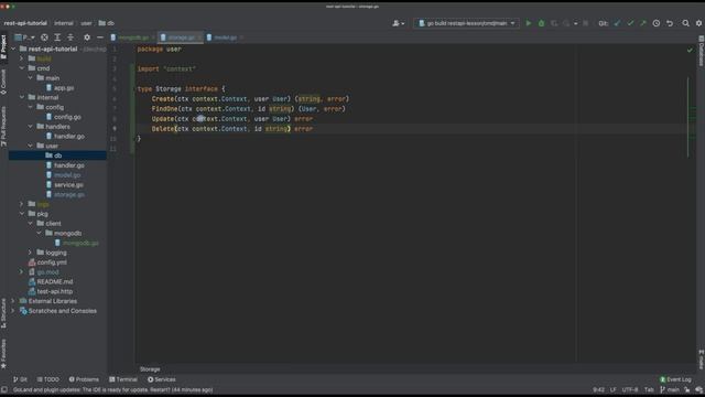 Уроки по Golang. Advanced. REST API. MongoDB смотреть онлайн