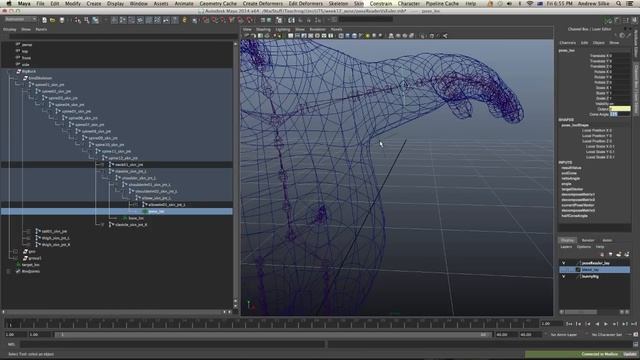 Pose Space Deformers: Putting a Pose Reader in our Rig (Maya 3/3) смотреть онлайн