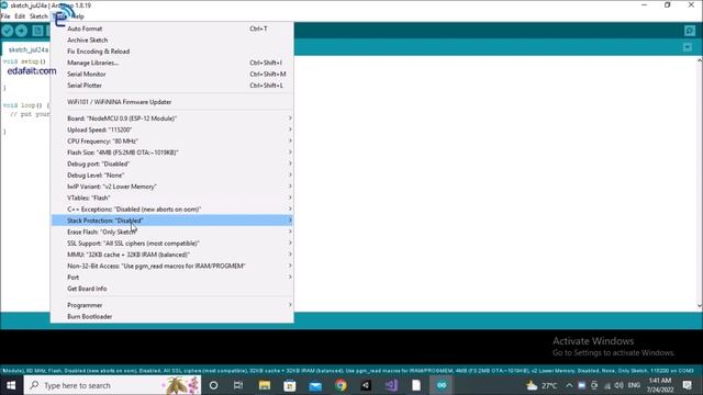 Setup Arduino IDE for NODEMCU esp8266wifi and how to start смотреть онлайн
