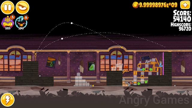 Angry Birds Seasons 3 Stars Haunted Hogs 23RD Level