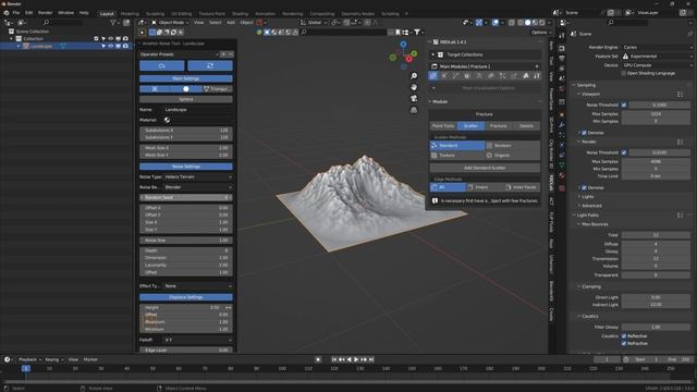 Destruction Fx || Blender RBD & Mantaflow Simulation | Submarine ice breach | RBDLab Addon смотреть онлайн