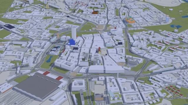 OSM Leipzig Fly-Around смотреть онлайн