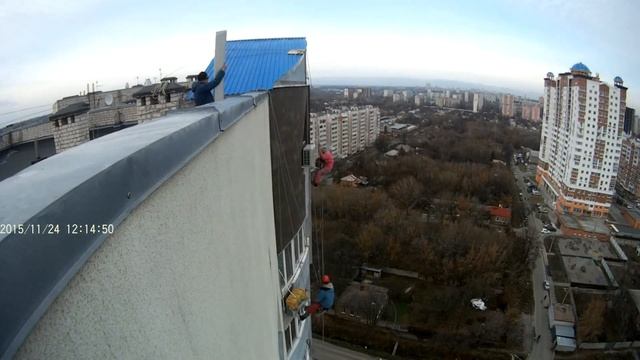 промальп. Утепление. нанесение 2-го слоя смотреть онлайн