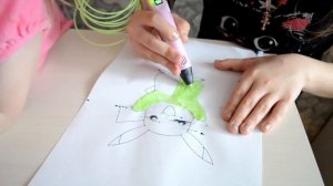 Рисуем фигурки 3 д ручкой