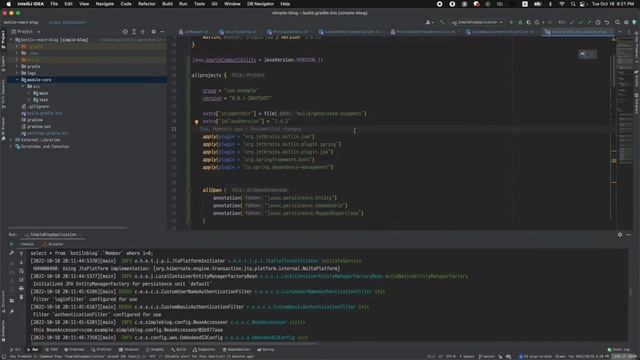 [springboot + kotiln] blog 43. 단일모듈에서 멀티모듈 전환 (gradle) 1 смотреть онлайн
