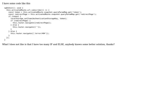 Code Review: Typescript angular queryparams смотреть онлайн
