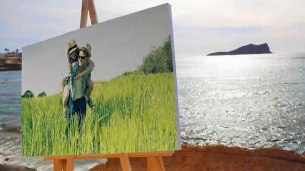 Beach Photo Gallery (After Effects template)