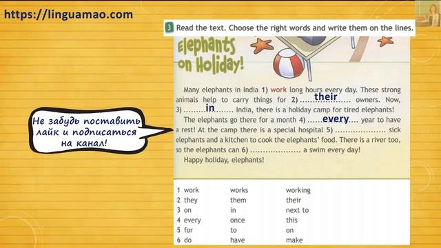 Spotlight 4 класс Workbook страница 35 номер 3 ГДЗ решебник смотреть онлайн