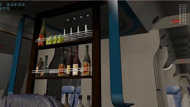 обзор самолёта - Ramzess Boeing 777-200LR Worldliner (купил на X-plane.org)