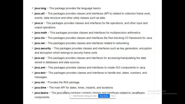 CS8392 - Object Oriented Programming - Packages & JavaDoc смотреть онлайн