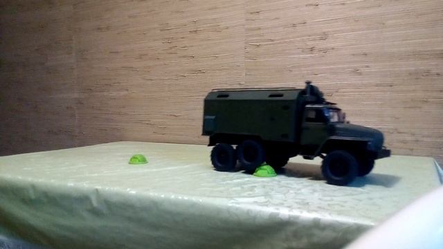 Урал 4320 с кунгом RC model scale 116