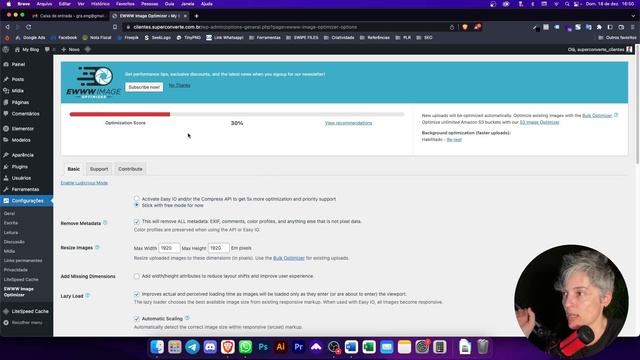 Como otimizar imagens no WordPress com o plugin EWWW Image Optimizer смотреть онлайн