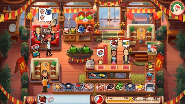 Mary le Chef: Cooking Passion (PE) - Carlos' Restaurant, L. 8 - 10 (#3) (Playthrough) (PC/HD 1080p) смотреть онлайн