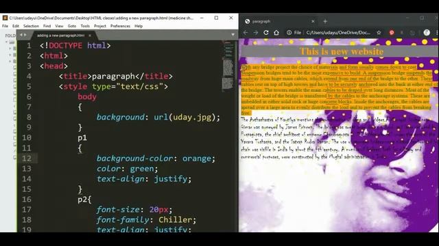 paragraph style in html and css Simple and Easy code by smart coder смотреть онлайн