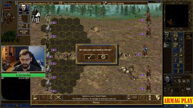 Heroes of Might and Magic 3. Humor i najlepsze momenty ze strumieni. Gluhammer смотреть онлайн