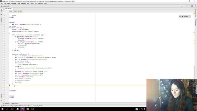 Локальное хранилище LocalStorage Списка дел | LocalStorage ToDo List