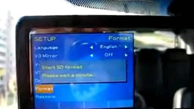 Видеорегистратор iDVR-005CH (как очистить карту памяти) смотреть онлайн