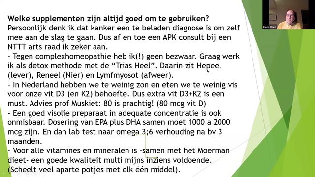 De onderlinge verbinding tussen de leefstijlpijlers en (ondergewicht bij) kanker смотреть онлайн