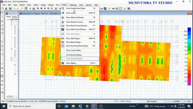 DESIGN OF RAFT FOUNDATION IN SAFE USING DATA EXPORTED FROM ETABS смотреть онлайн