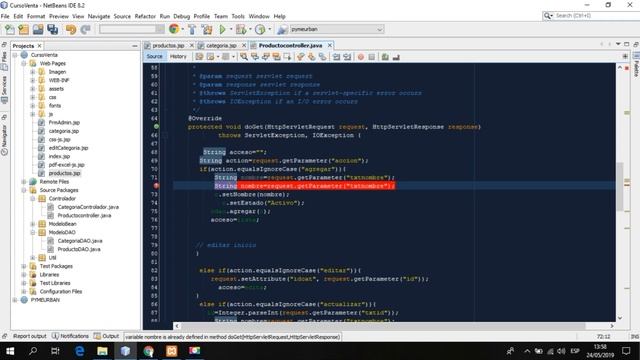 16 Agregar Producto (CURSO DE sistema de ventas, java jsp, Servlet, MariaDB(mysql) ,POO). смотреть онлайн