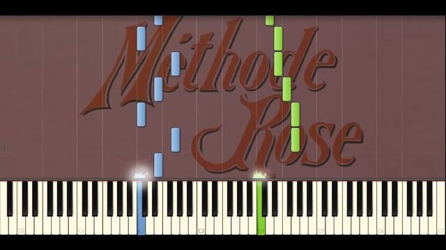 Methode ROSE 41 - Carnaval de Venise (Piano Tutorial) смотреть онлайн