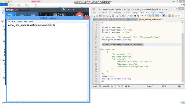 Tutorial Mengenai JSON di PHP смотреть онлайн
