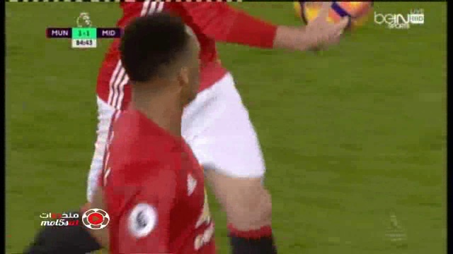 Man United 2 - 1 Middlesbrough смотреть онлайн