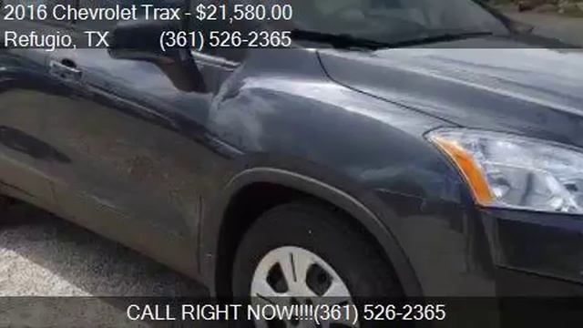2016 Chevrolet Trax LS for sale in Refugio, TX 78377 at Wilk смотреть онлайн
