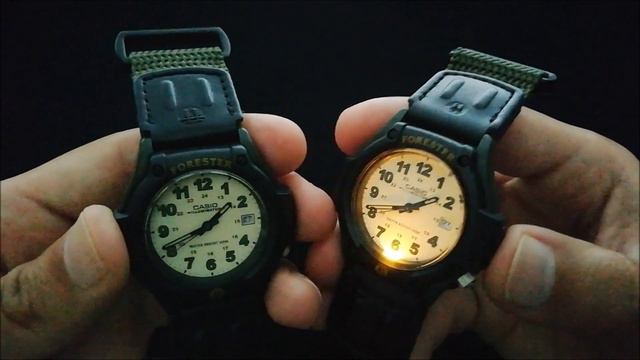 Mismo Reloj Diferente Tipo De Iluminación ¿Que Cambia? CASIO FORESTER FT-500W