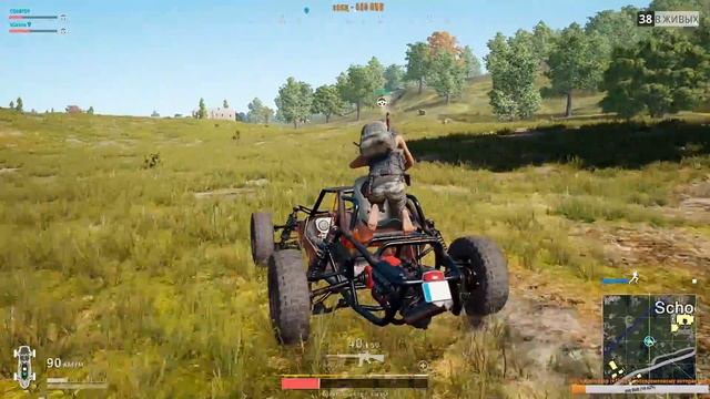 PUBG-нудный, но удачный марш-бросок. Саша зверствует. 26+. Стрим-кат. смотреть онлайн