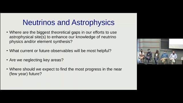 Panel: Neutrinos and Astrophysics Open Questions ▸ Chair: Amol Patwardhan (SLAC) смотреть онлайн