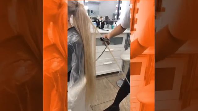 Самые длинные волосы блонд в мире смотреть онлайн