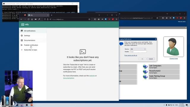 MeshCentral - Ntfy Push Notifications смотреть онлайн