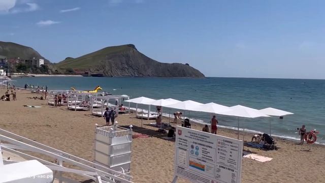 КРЫМ 2022 ОРДЖОНИКИДЗЕ, ЖАРА + 28 МОРЕ + 20, 10 июня ❤️?⛰???☀️ смотреть онлайн