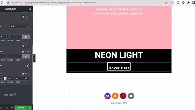 Button Hover Effect | Wordpress tutorial | Elementor Free смотреть онлайн