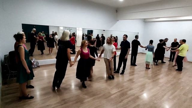 Французская кадриль, фигура 5 La Pastourelle, Карло Блазис, 1830. Assemblés смотреть онлайн