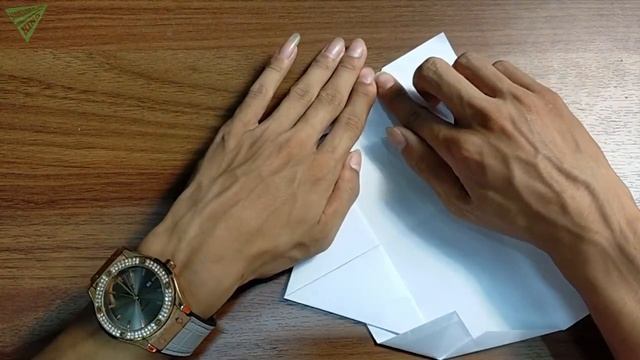 Как сделать бумажный самолетик бумеранг, который возвращается 48 origami paper airplane смотреть онлайн