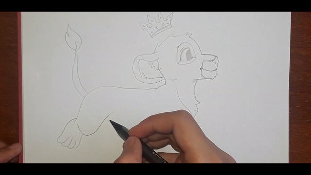 How to draw Lion King | Как нарисовать Короля Льва | Лиса Алиса смотреть онлайн