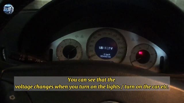 HOW TO CHECK BATTERY VOLTAGE & ALTERNATOR /MERCEDES BENZ W211 смотреть онлайн