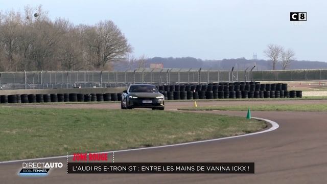 L’audi RS e-tron GT : entre les mains de Vanina Ickx ! смотреть онлайн