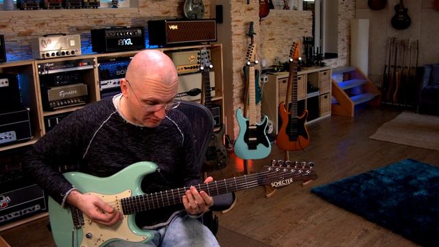 Schecter Nick Johnston Signature- Review смотреть онлайн
