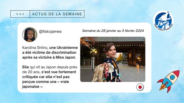 MHD libéré, Hamilton à Ferrari, polémique Miss Japon… – Les Actus de la Semaine смотреть онлайн