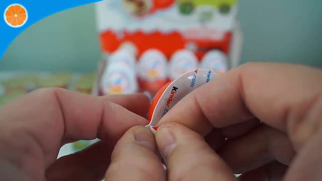 Angry Birds Kinder Joy Opening x12 | Kinder Surprise eggs | Blue Orange смотреть онлайн