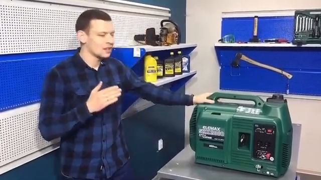Бензиновый инверторный генератор Elemax SHX2000-R смотреть онлайн